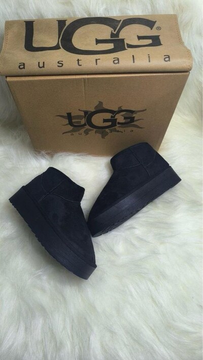 ‼‼DAHA UCUZU YOK‼UGG MİNİ TREND BOT SİYAH