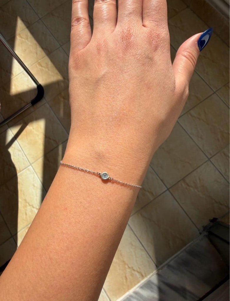 Tiffany & Co. Gümüş Mavi Bileklik - 8