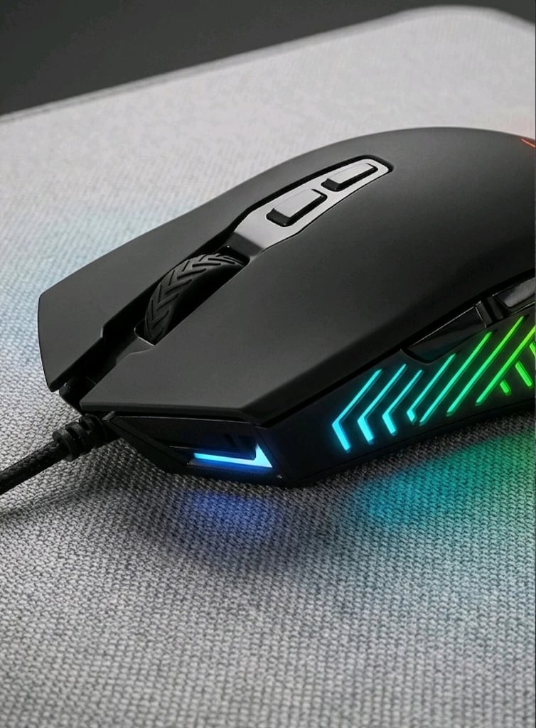 Rampage SMX-G68 SPEAR V2 FULL RGB 12800 DPI Siyah 7D Makrolu Mouse - 2