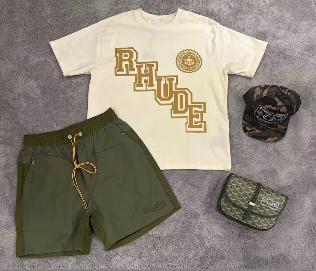 Rhude&Off-White Premium Erkek Kombin Set - 6