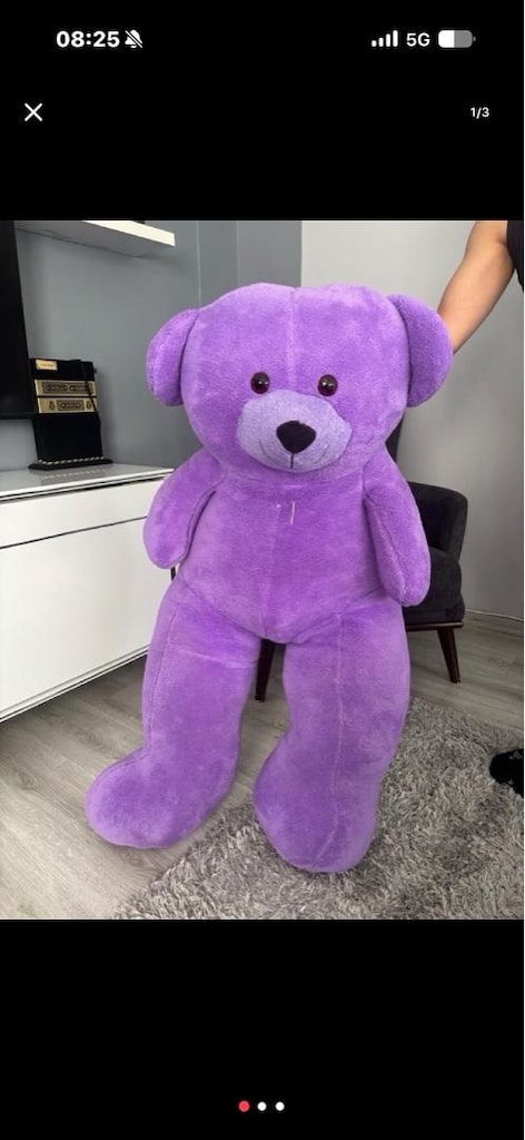 MOR PELUŞ OYUNCAK 120 CM - 3