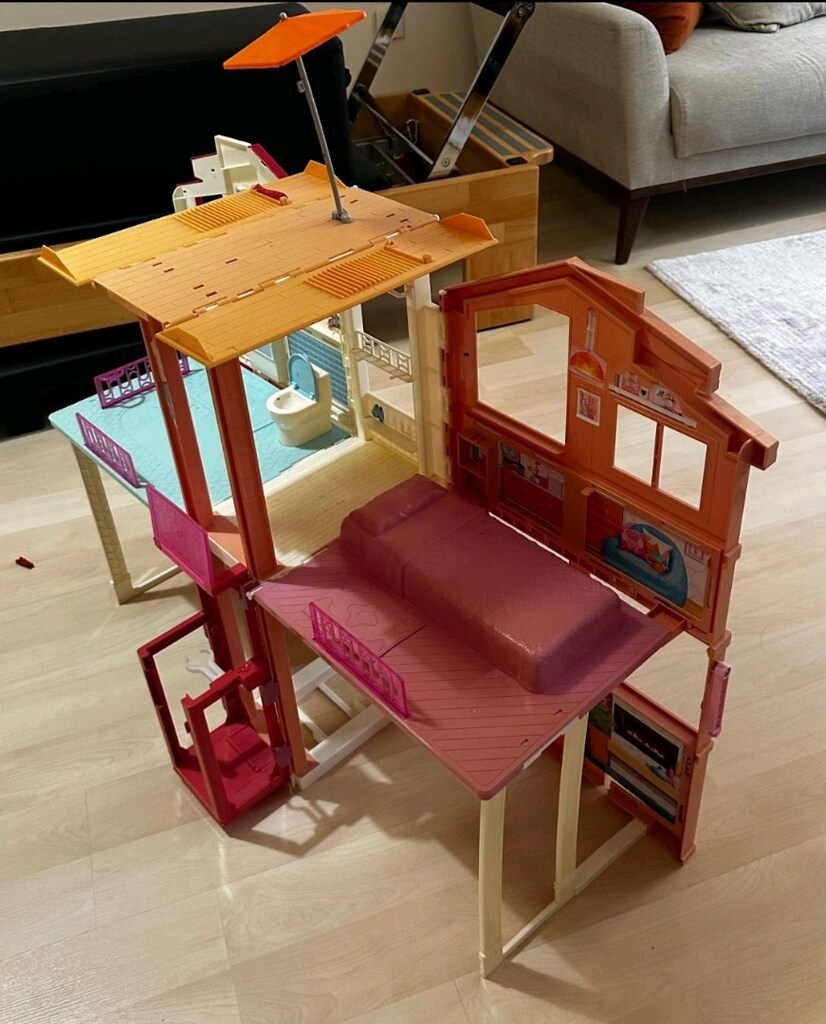 Kız çocuk oyuncak Barbie ev - 3