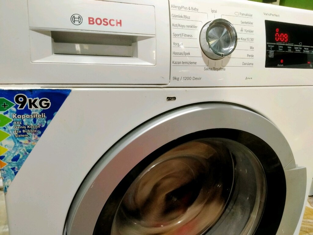 ustasından ok gibi Bosch 9 kg - 5