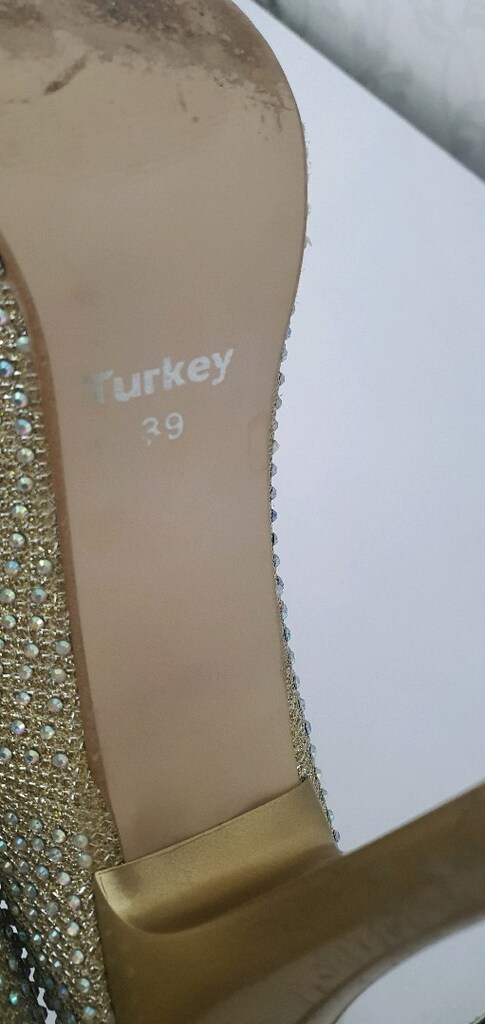 kadın abiye topuklu ayakkabı - 6