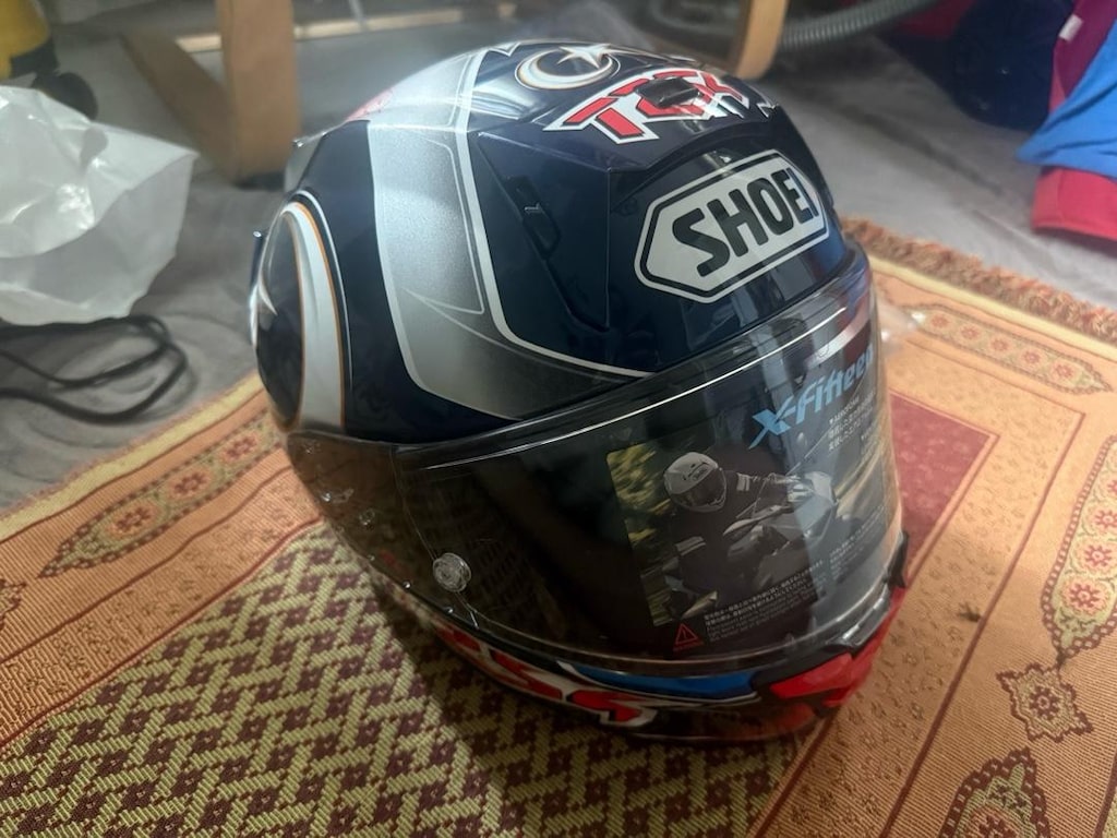shoei x15 xfifteen toprak kask - 5