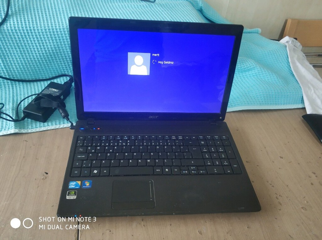 Acer i5 işlemci 6 GB rem geforce temiz laptop - 7