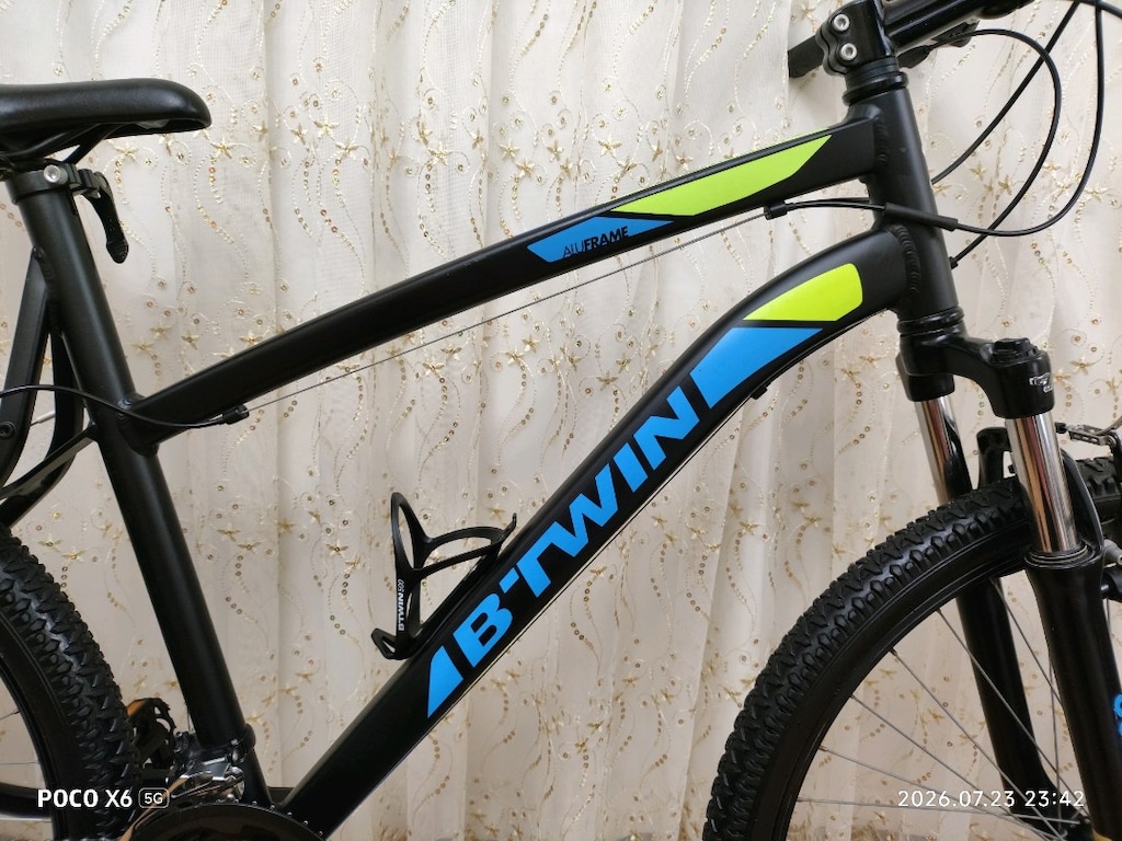 Sıfır gibi hatasız 26 jant BTWIN Rockrider 340 L kadro dağ bisikleti - 9