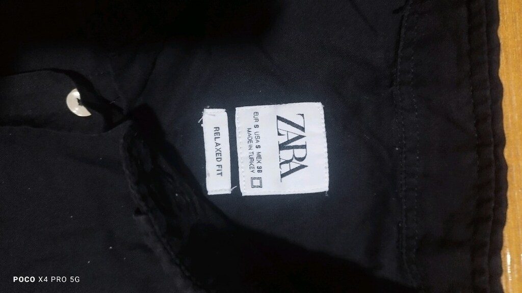#Zara şık mevsimlik gömlek. Aynısıının laciverti ve çokça daha uygun - 4