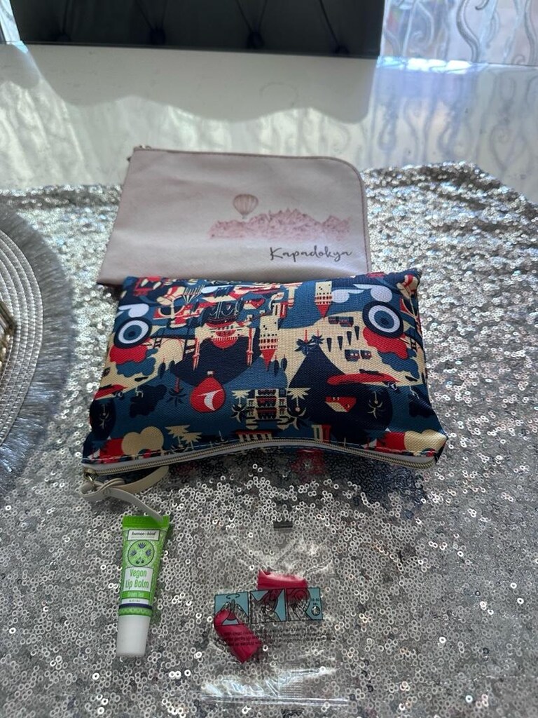 Pudra Kapadokya Baskılı Bohem Çanta - 7