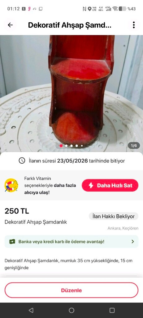Dekoratif Kristal, Ferforje ve Toprak Küp Ürünler - 5