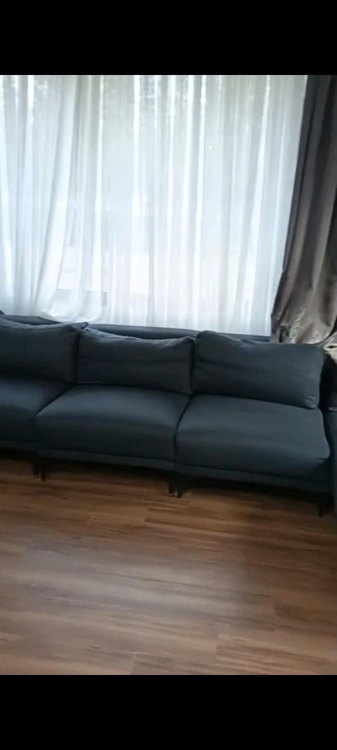 Geniş oda için uzun köşe koltuk takımı nakliye ücretsiz - 3