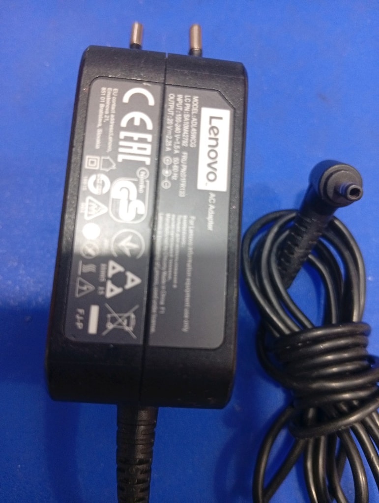 Temiz Orjinal Lenovo Şarj adaptörü İnce uc - 2
