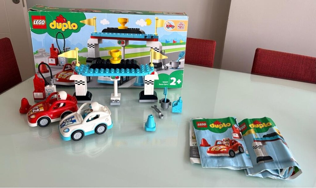 LEGO DUPLO Kasabası Yarış Arabaları 10947 - Havalı Yarış Arabası Oyun - 2