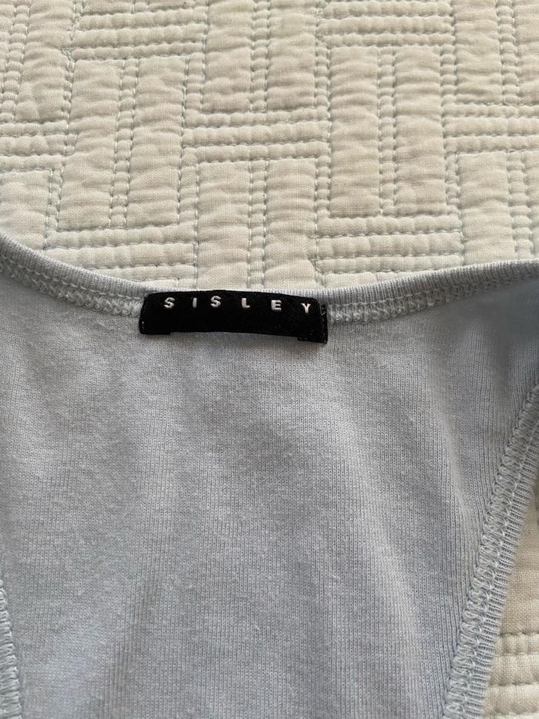 gri penye sporcu crop tarzı bluz - 2