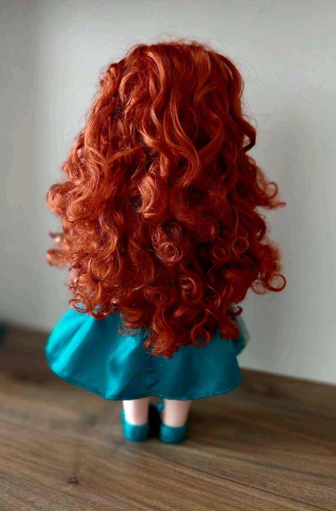 Disney Prensesi Merida Oyuncak Bebek - 3