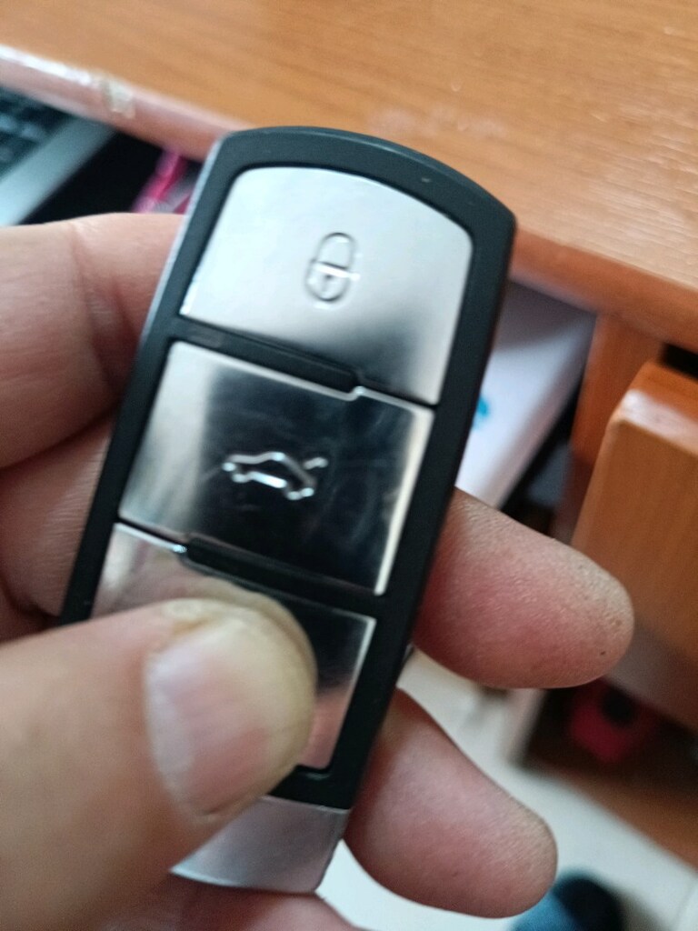 Araba Anahtar Wolswagen çipli - 3