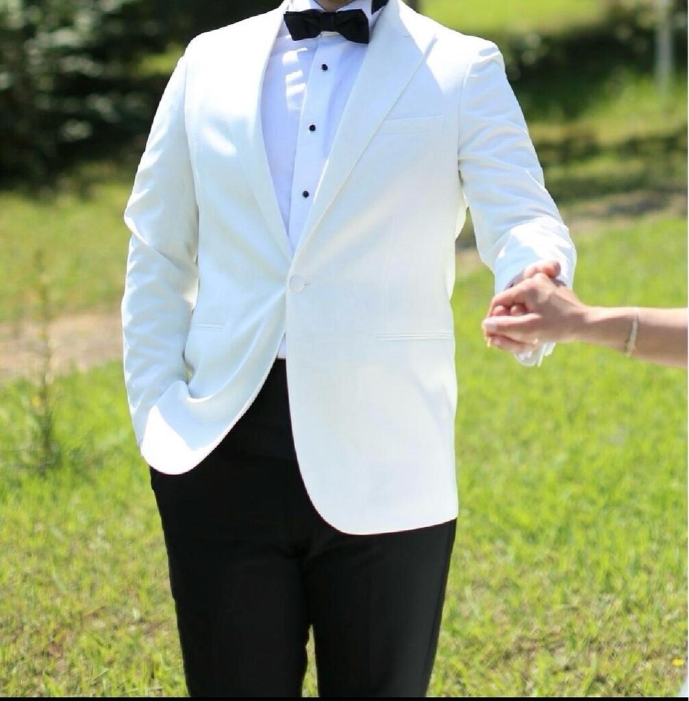 DAMAT TWEEN SLİM FİT BEYAZ SMOKİN SETİ - 2