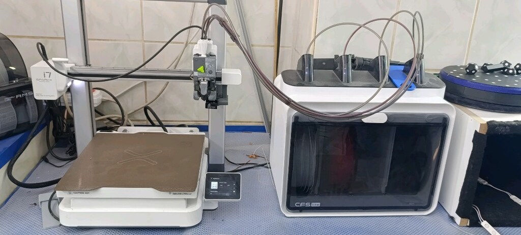 2 adet Creality sparkx i7 3d yazıcı - 3