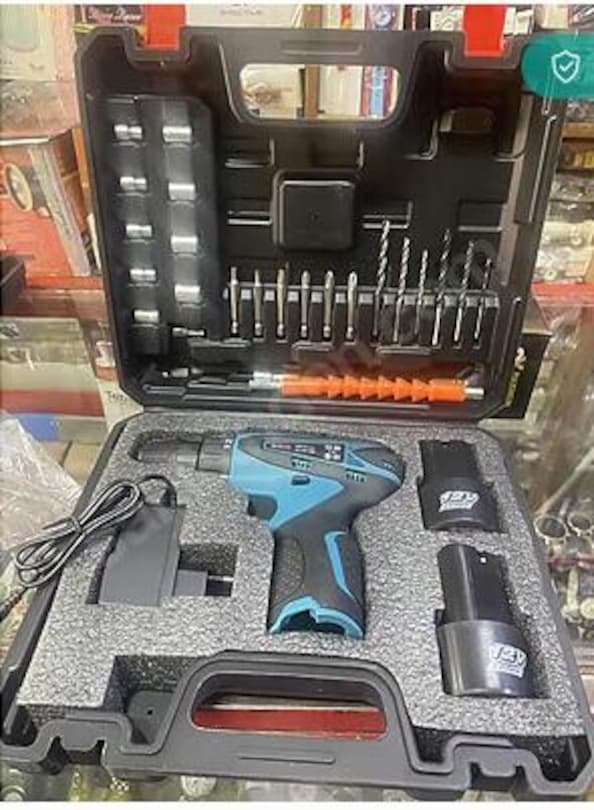 12V Şarjlı Matkap Seti Daflong - 3