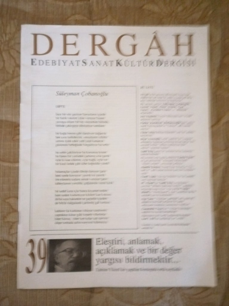 Dergah Edebiyat Sanat Dergisi 38/42.Sayılar - 4