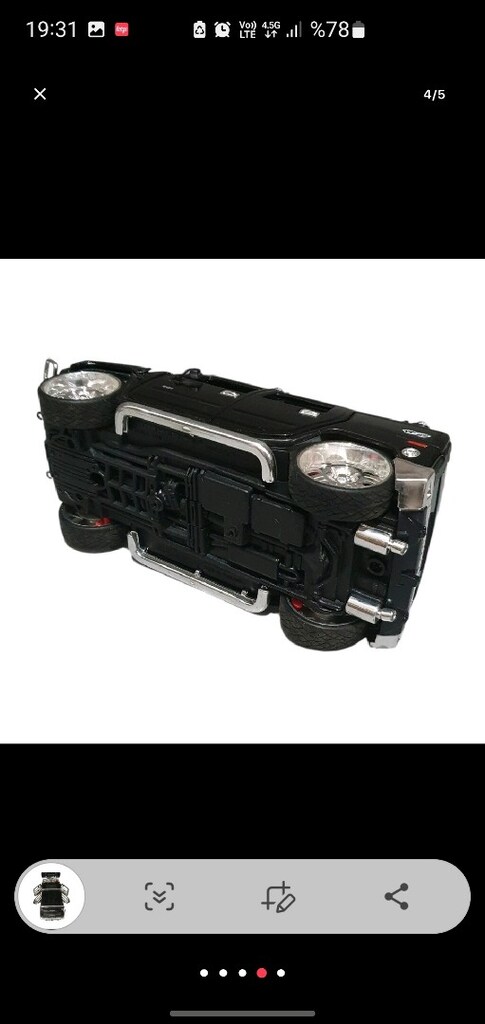 Vintage 1/18 Maisto Playerz Hummer H2 - 4