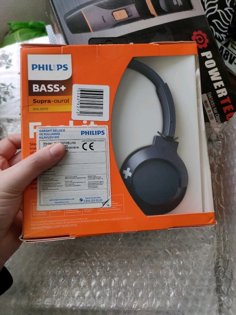 Philips SHL3070BL/00 Sıfır jelatinli!!