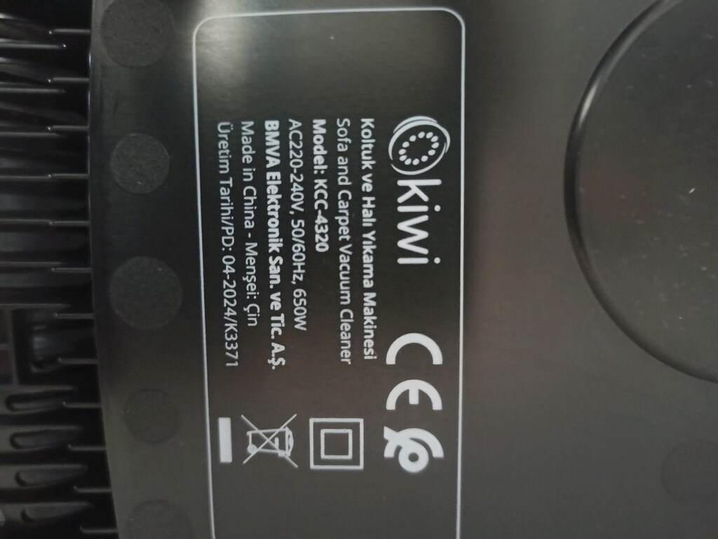 Kiwi KCC-4320 Koltuk & Halı Yıkama Makinesi
