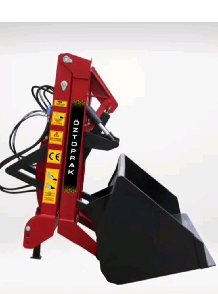 Traktör Kepçe sıfır ürün Malatya yer kalın malzeme özel yapım 3 piston - 4
