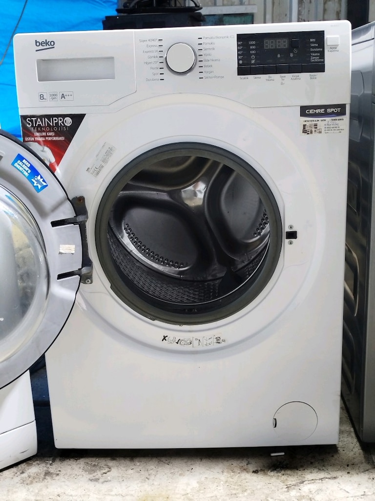 BEKO 8 KG ÇAMAŞIR MAKİNESİ İZMİR İÇİ 3 AY GARANTİMİZ VARDIR - 3