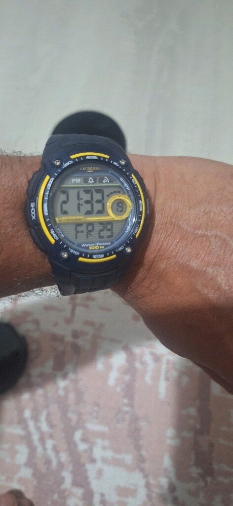 Cacharel 51 mm SarıLaciver Erkek Saat - 2