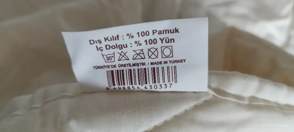Çift Kişilik Yün Yorgan - 8