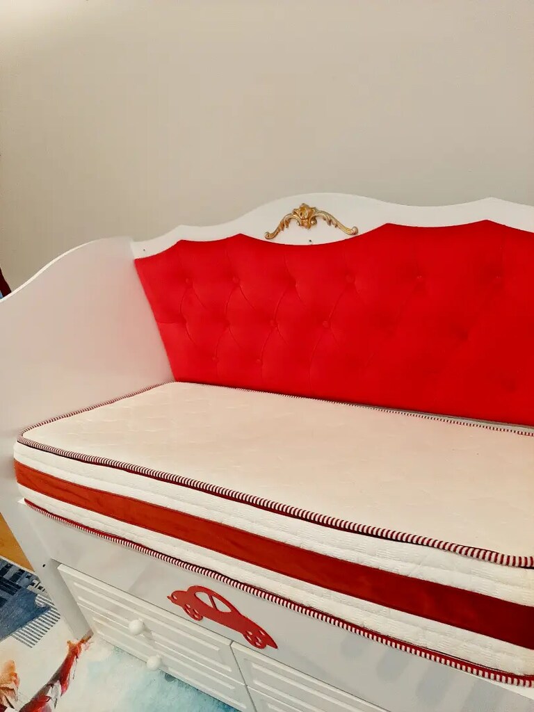 4 Çekmeceli Sallanan Beşik + Yatak - 4