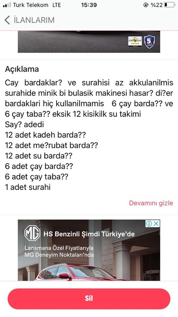 Karaca natural duman 2015 serisi - 9