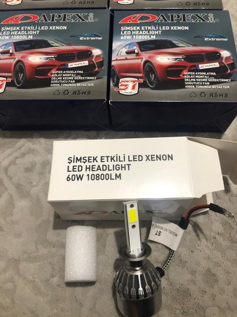 led zenon apexi 10800lm - 2