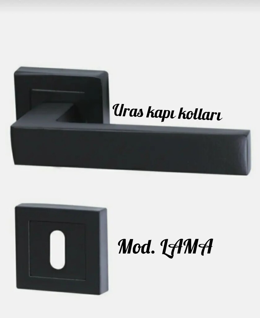 LAMA KARE ROZETLİ KAPI KOLU İMALATTN SATIŞ UYGUN FIYAT - 7