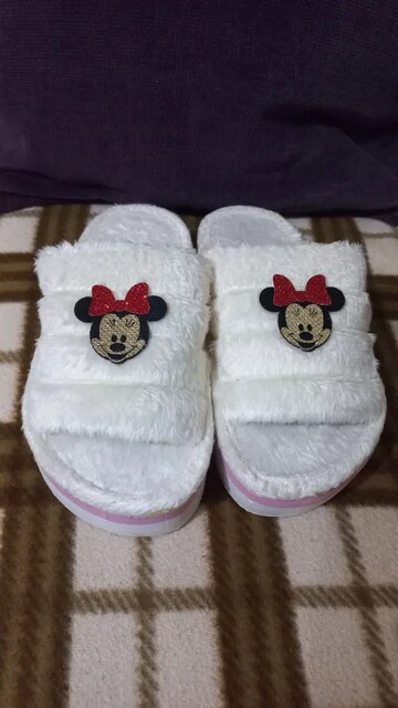 Mickey Mouse Pelus Cocuk Terlik