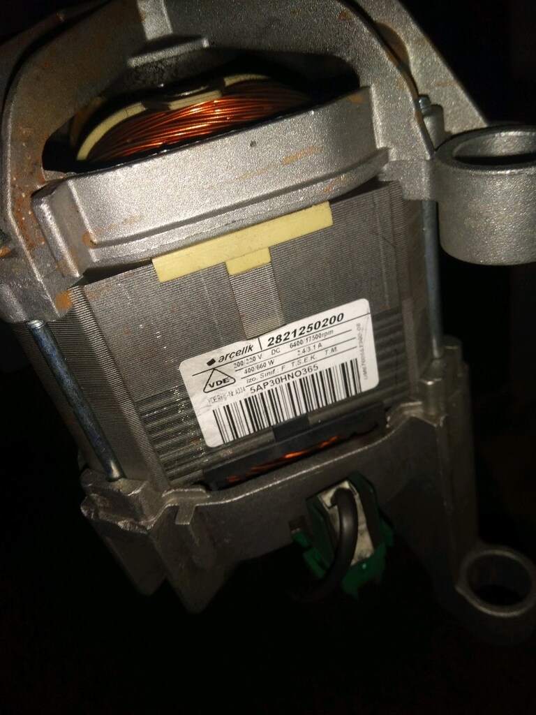 Arçelik çamaşır makinesi motoru - 3