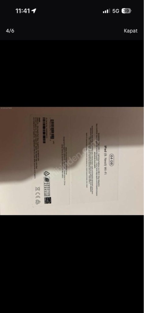 64 gb iPad gb çok temiz a2602 - 4