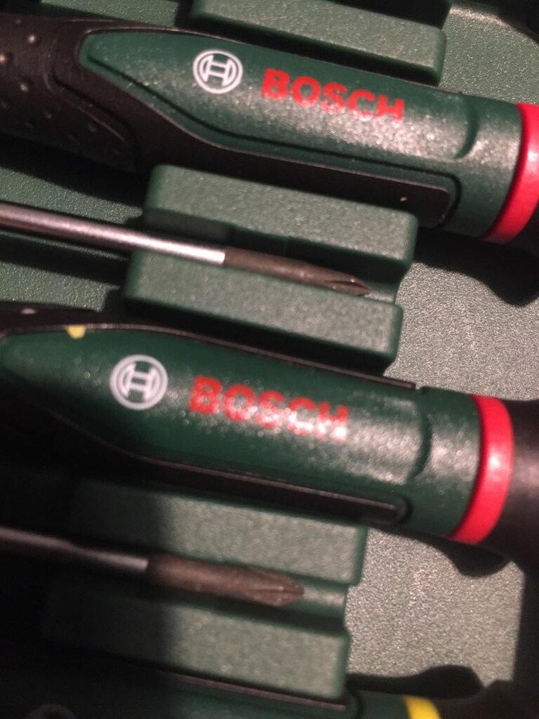 Bosch hassas tornavida seti sekiz parça saklama kutu - 6