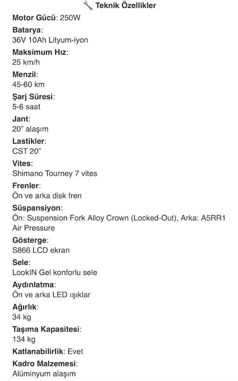 SIFIR AYARINDA 55 KM’DE RKS RD5 ELEKTRİKLİ BİSİKLET - 13