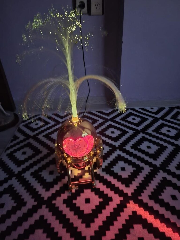 saatli gece lambası - 4