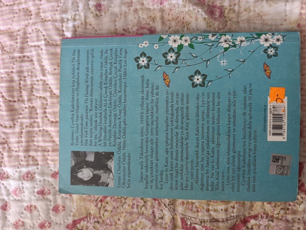 Cynthia kadohata- mutluluk sözcükleri "kira kira" - 2