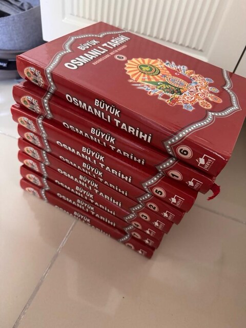 Büyük Osmanlı tarihi sekiz cilt hasırcızade Mehmet hasırcı