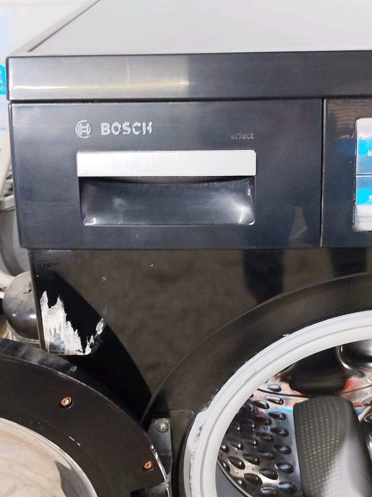 BOSCH 8 KG SİYAH ÇAMAŞIR MAKİNESİ İZMİR İÇİ 3 AY GARANTİMİZ VARDIR - 5