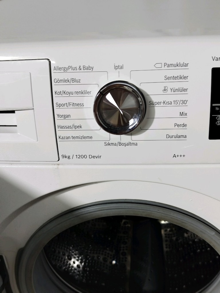 BOSCH 9 KG ÇAMAŞIR MAKİNESİ İZMİR İÇİ 3 AY GARANTİMİZ VARDIR - 6