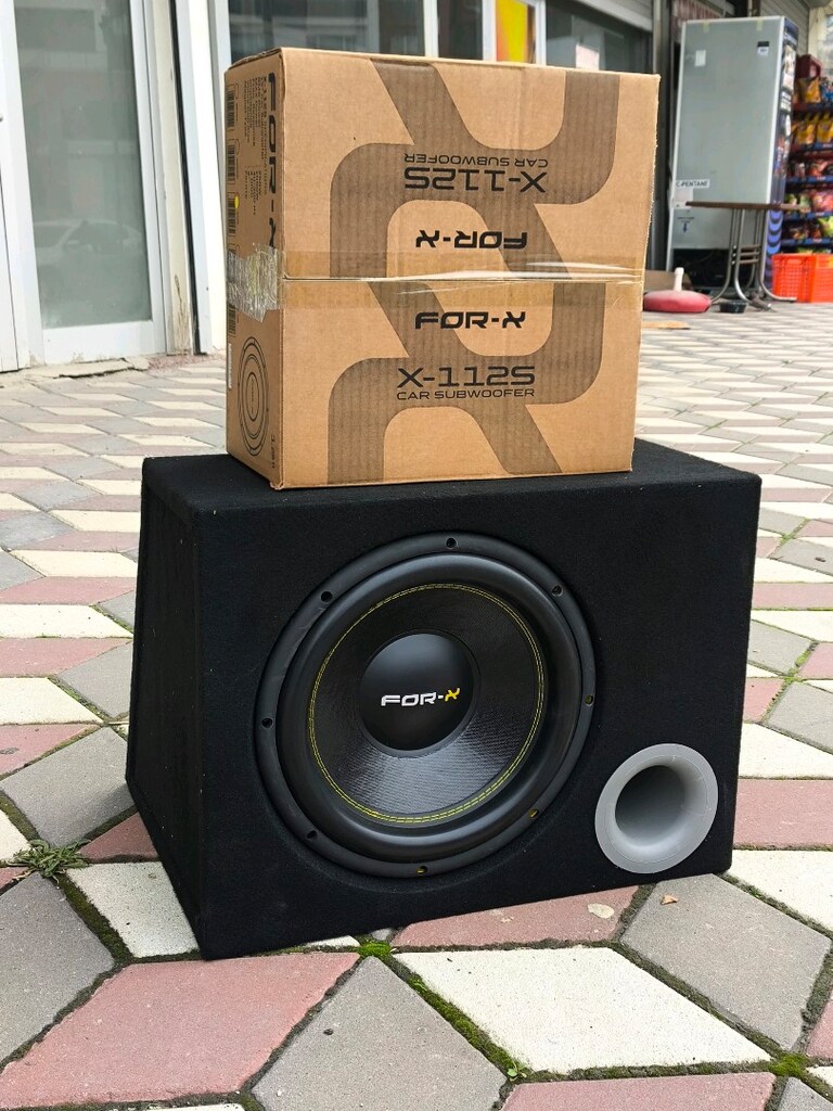 For-X 30 cm Kutu Bass 1000w 250rms SIFIR - 3