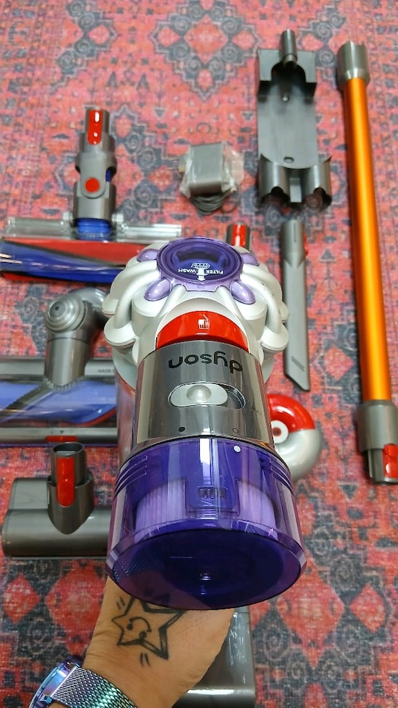 Dyson V8 Full Set Garantili Teşhir (Outlet) Şarjlı Süpürge - 7
