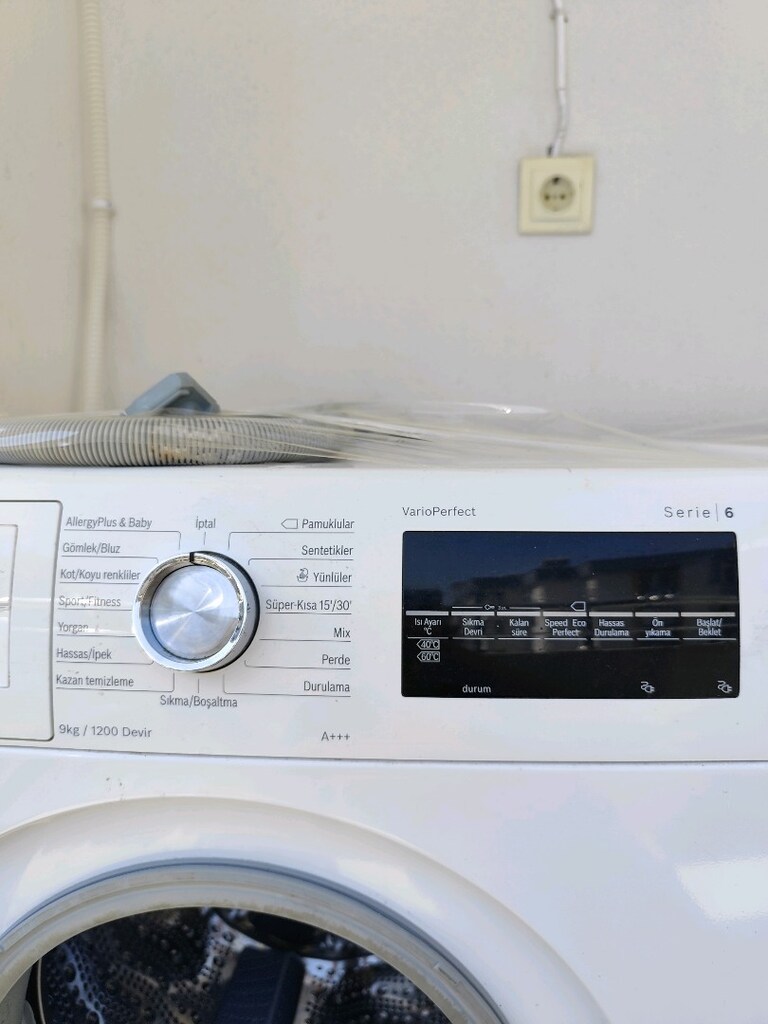 9 kilo 1200 devir çamaşır Makinesi Bosch - 3