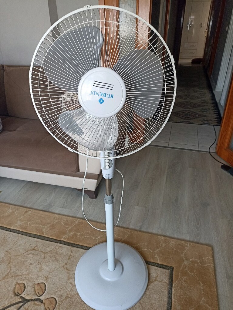 RUBENİS Ayaklı vantilatör sağlam az kullanıldı - 5