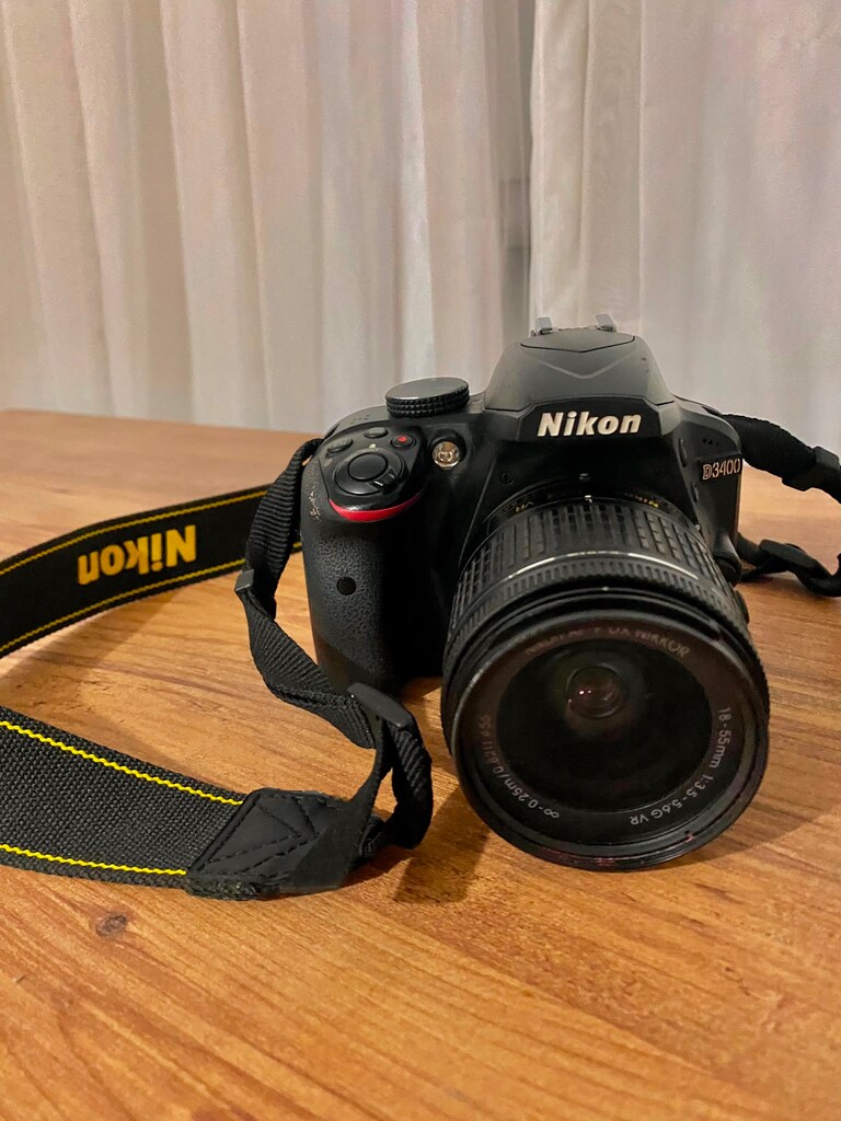 Nikon D3400 18-55 Lens | Temiz Kullanılmış | Düşük Shutter | Çantalı - 8